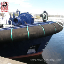 Deers rubber tugboat hollow cylinder fender/bumper for ship protection